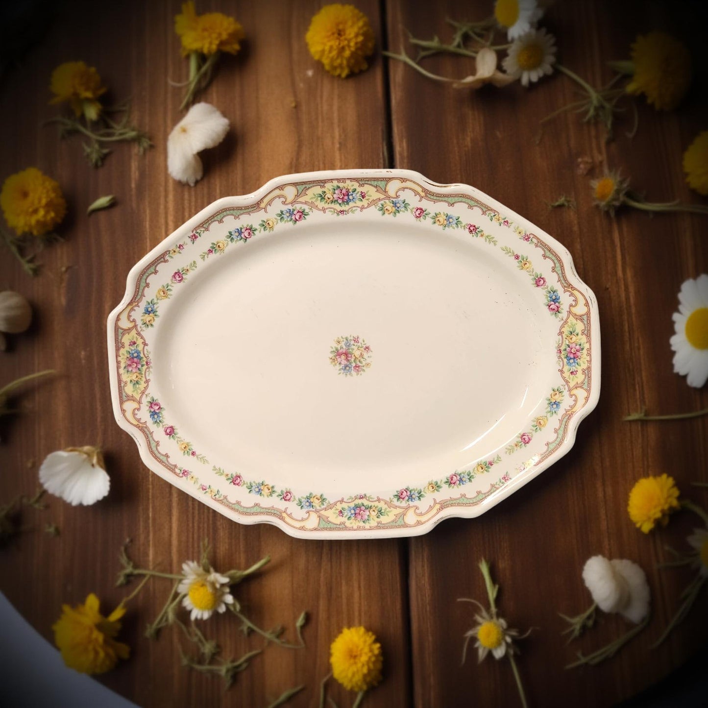 Mount Clemens Pottery - Mildred Pattern Serving Dishes