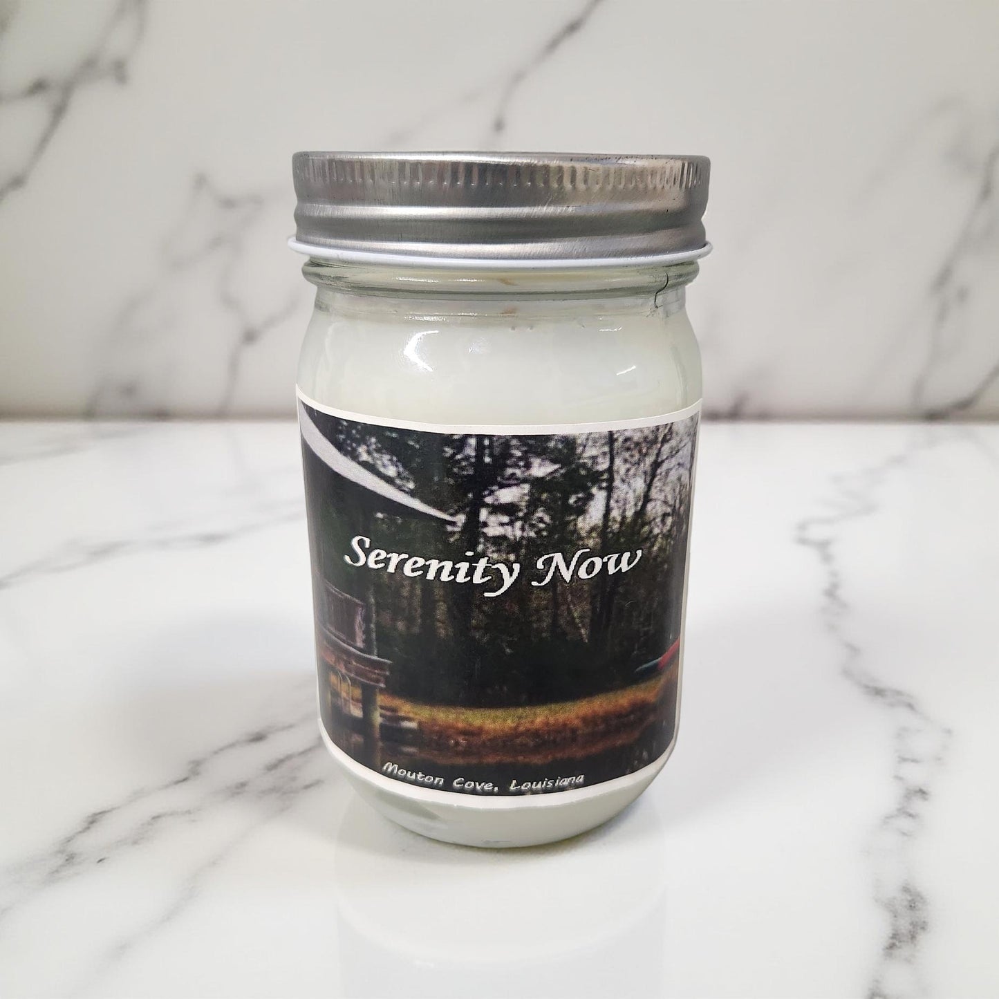Mason Jar Luxury Wax Candles - Louisiana Scenery