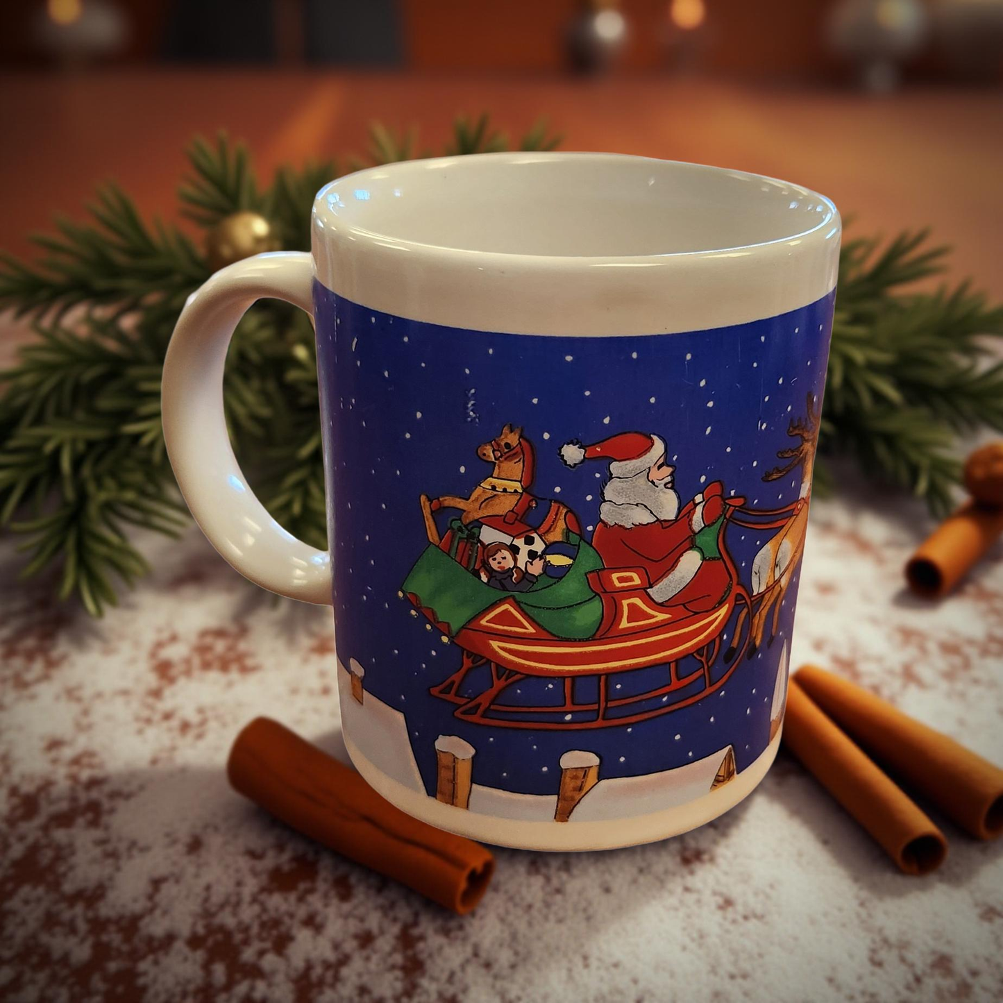 Vintage Christmas Mugs