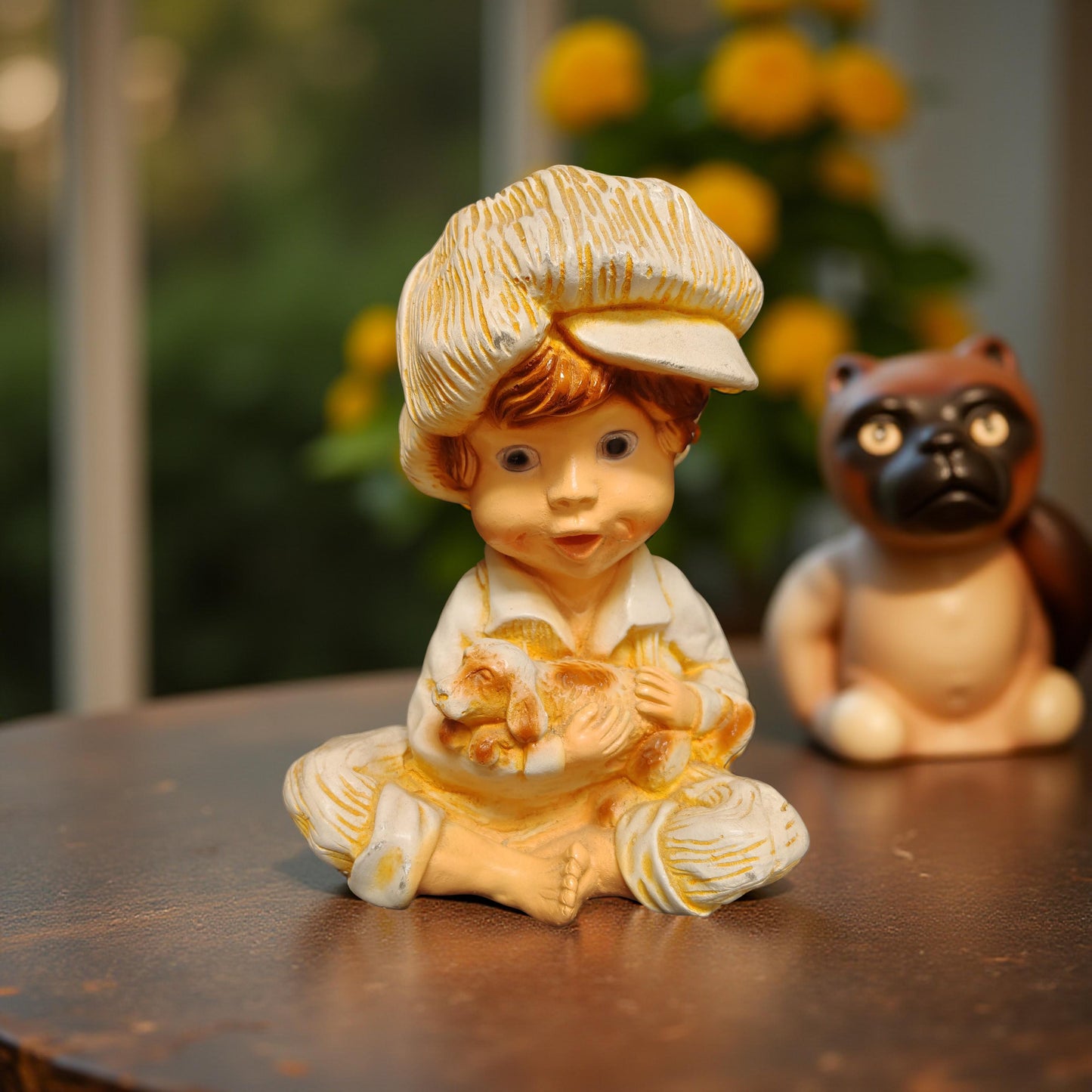 Large Alice and Andy Figurines