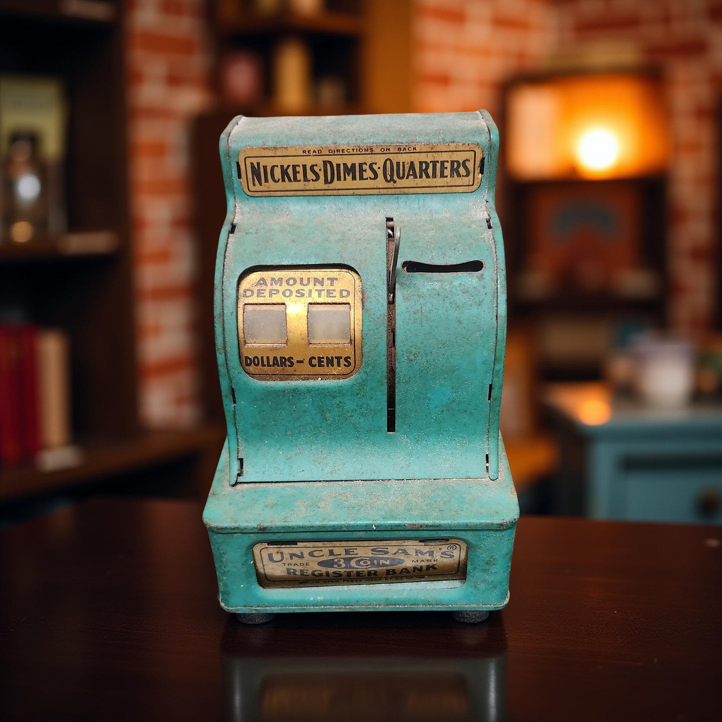 Uncle Same 3 Coin Register Bank