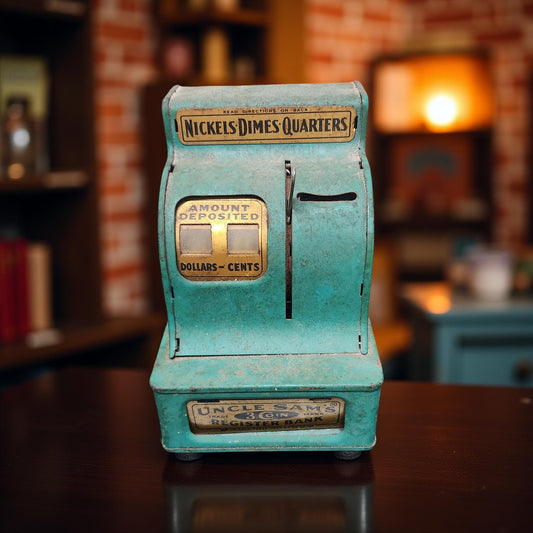 Uncle Same 3 Coin Register Bank