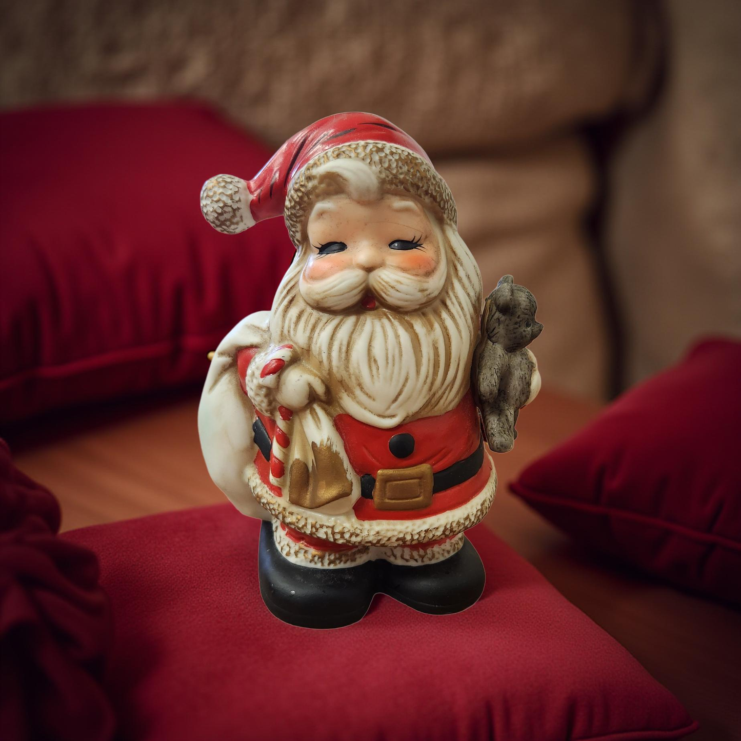 Vintage Santa Piggy Banks