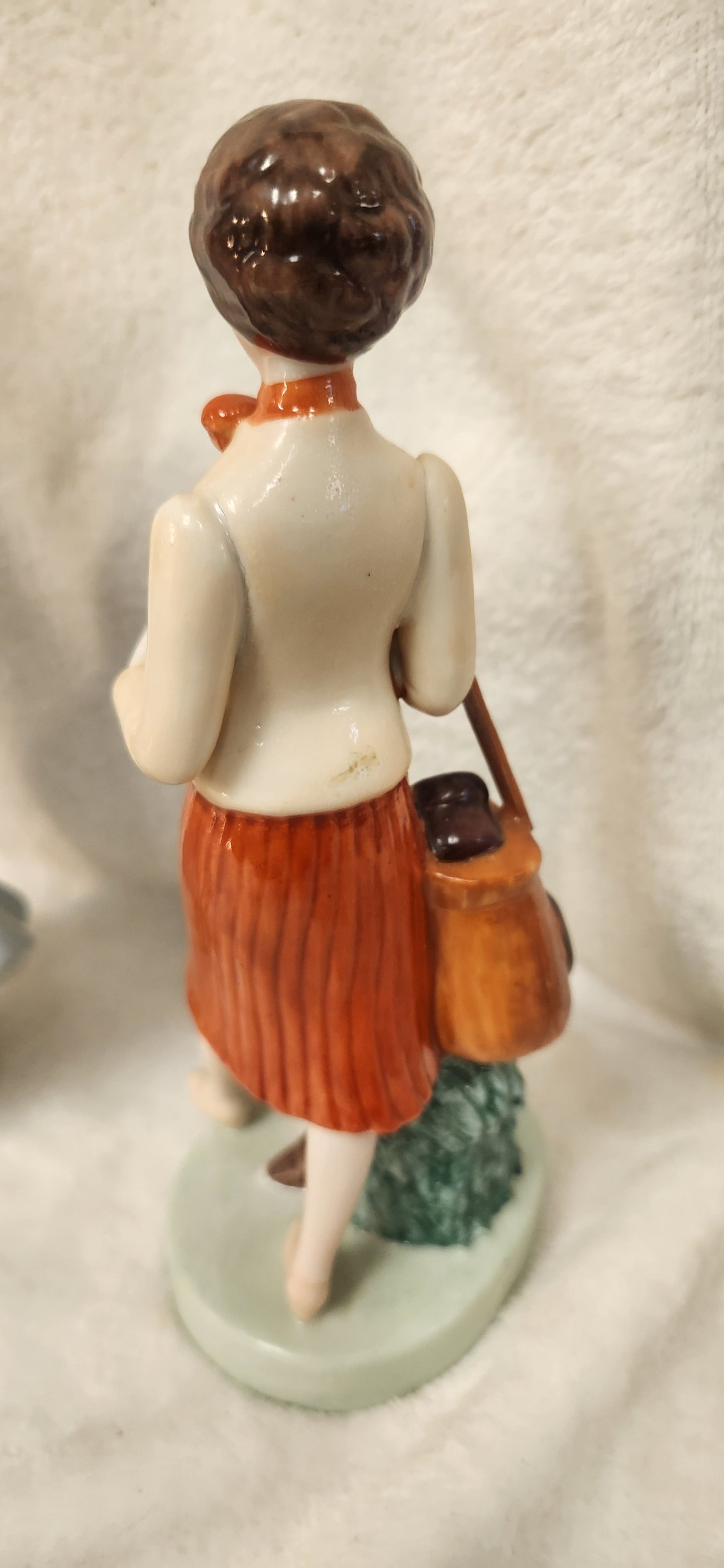 Retro Lady Suzette Tupperware Porcelain Figurine