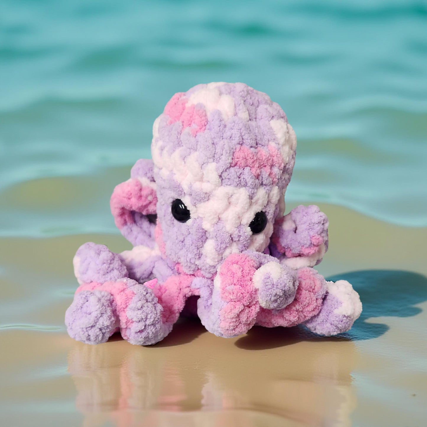 Small Handmade Crochet Sea Life Plushies