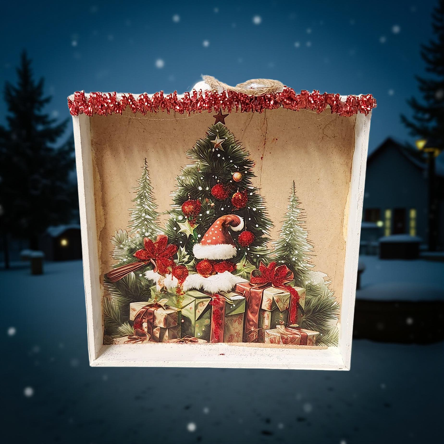 Christmas Shadow Box Collection - Locally Made